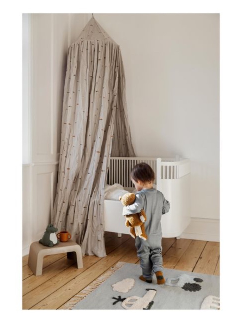 Konges Slojd Bed Canopy Bohemian Nursery Kids Room French Euro vibe Decor